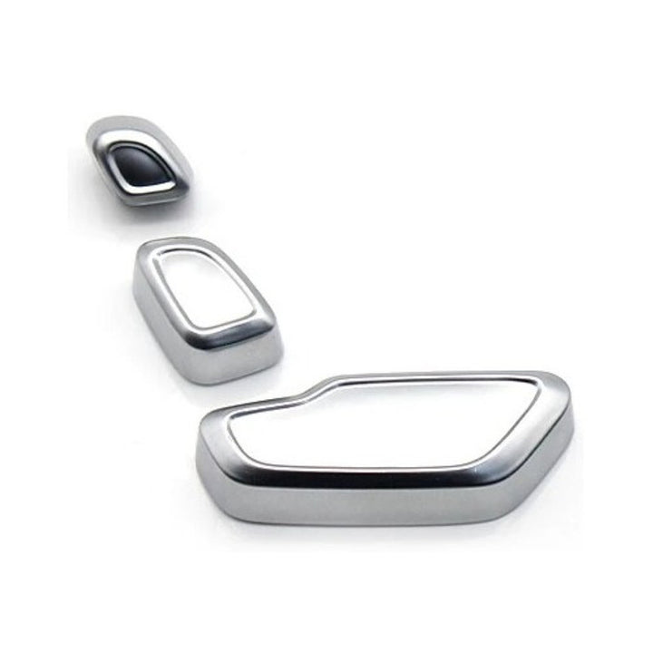 Car Craft Compatible With Mercedes A B Class W176 W246 Cla W117 Gla W156 C Class W204 E Class W212 Ml Gle Gle Gls W166 Slk W172 Slc W172 Seat Adjustment Headrest Switch Button Cover Silver Left 1669058100 - CAR CRAFT INDIA