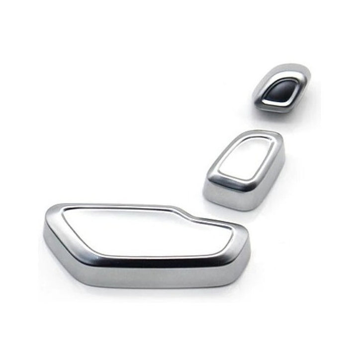 Car Craft Compatible With Mercedes A B Class W176 W246 Cla W117 Gla W156 C Class W204 E Class W212 Ml Gle Gle Gls W166 Slk W172 Slc W172 Seat Adjustment Headrest Switch Button Cover Silver Right 1669058200 - CAR CRAFT INDIA