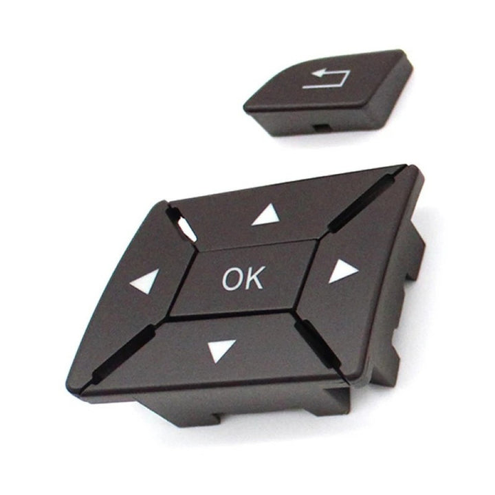 Car Craft Compatible With Mercedes A B C E Class Gla W204 W246 W207 W212 W176 W156 Cla W117 Cls W218 Slk Slc W172 Steering Wheel Control Switch Knob Button Cover 21854001628495 Moka Left A CC-7846 - CAR CRAFT INDIA