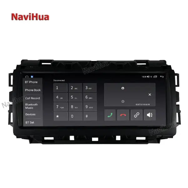 10.25 Inch Android Screen Car Video DVD Player GPS DVD Navigator for Land Rover Jaguar XFL 2016-2019