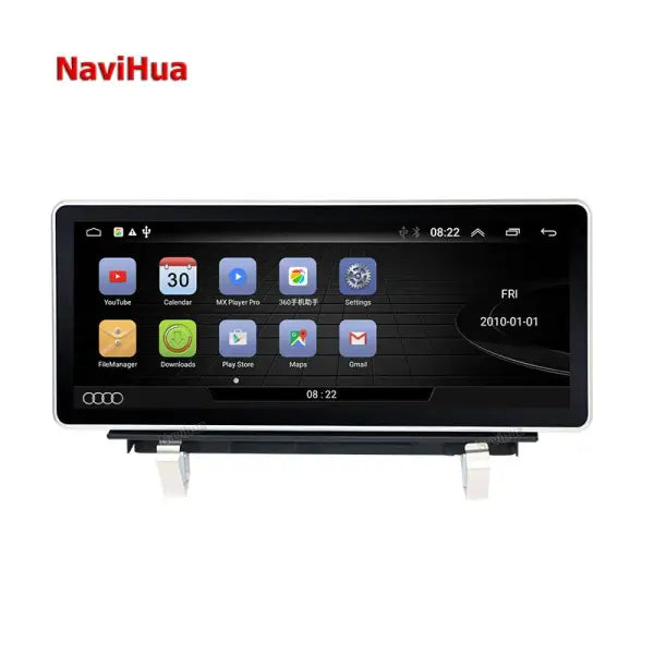 10.25 Inch Autoradio GPS Navigation Anti-Glare Android 10 8Core Car DVD Player for Audi Q3 2013-2018