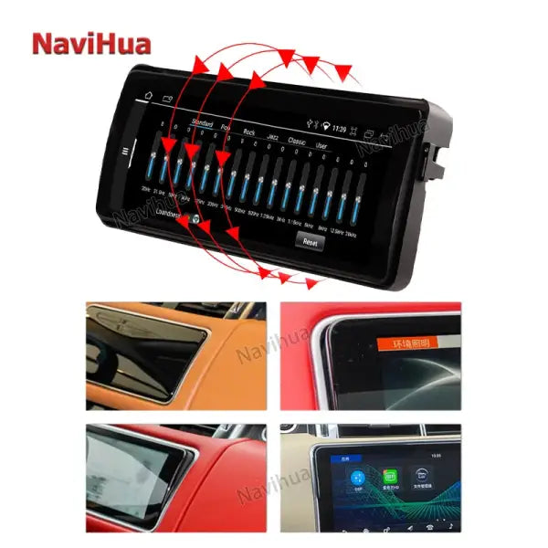 12.3 Inch Car Radio Android Flip Scree Car Head Unit Stereo GPS Navigation for Range Rover Vogue Sport Evoque 2014-2018