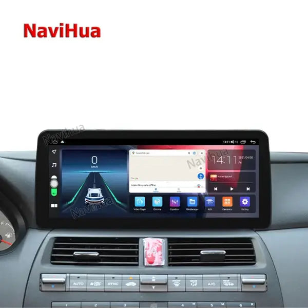 12.3 Inch Touch Screen Android System Car Radio GPS Navigation Car DVD Player for Honda Accord 2008 2009 2010 2011 2012