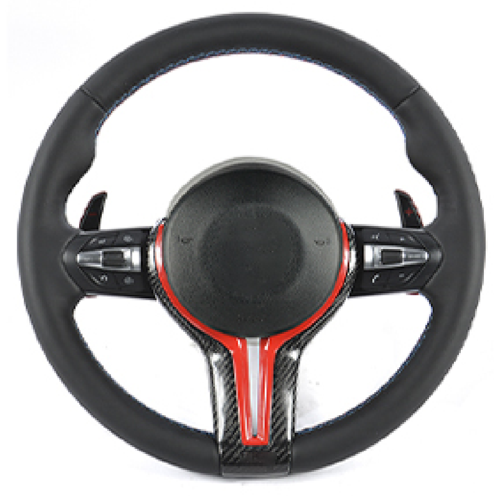 Car Craft Compatible With Bmw 3 Series E90 E91 E92 E93 2006-2012 X5 E70 X6 E71 2006-2014 Z4 E89 2009-2016 X1 E84 2010-2016 Upgraded Custom M Sports M3 M5 Full Steering Wheel Style 3 Bma17zh CC-8007 - CAR CRAFT INDIA