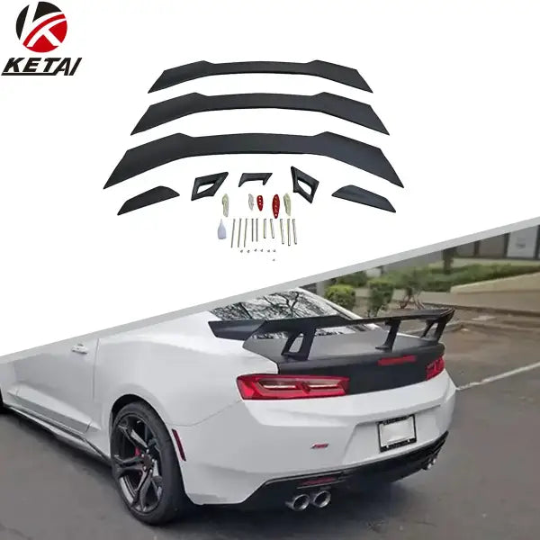 1LE Style Refitted Car Rear Bumper Accessories ABS Aluminum Spoiler for Camaro 2016-2018