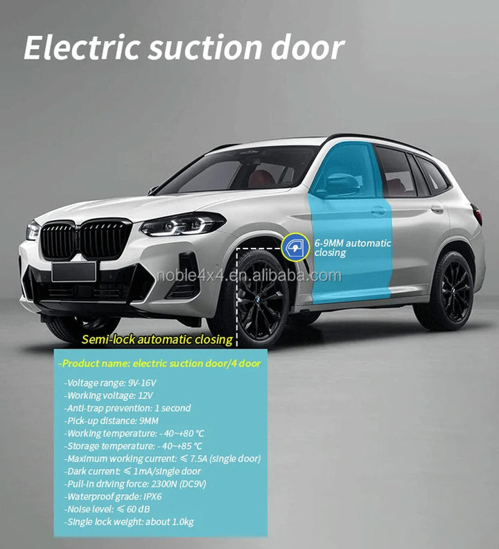 Car Craft Compatible With Porsche Taycan 911 Carrera 992 Gt3  993 Turbo  Lamborghini  Audi A6 S6 A7 C8  A7l  Etron  Etron Sports  Q8  Q8 Sports  Rs6 Rs7 Rs8 Electric Suction Door Lock Soft Door Close (vehicle With Acc Use Professional Lock) Sas-z01 - CAR CRAFT INDIA