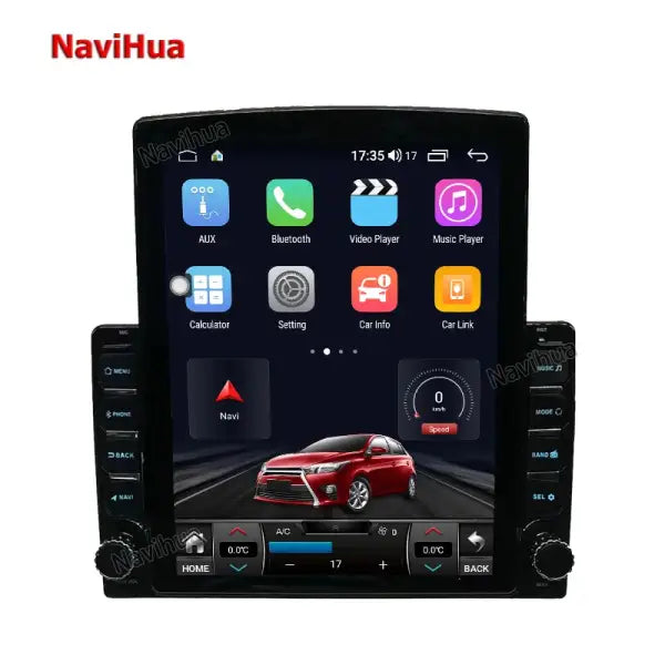 2 Din Universal 9.7 Inch Vertical Screen Car Radio Double Din GPS Navigation Android Auto Radio Car DVD Player
