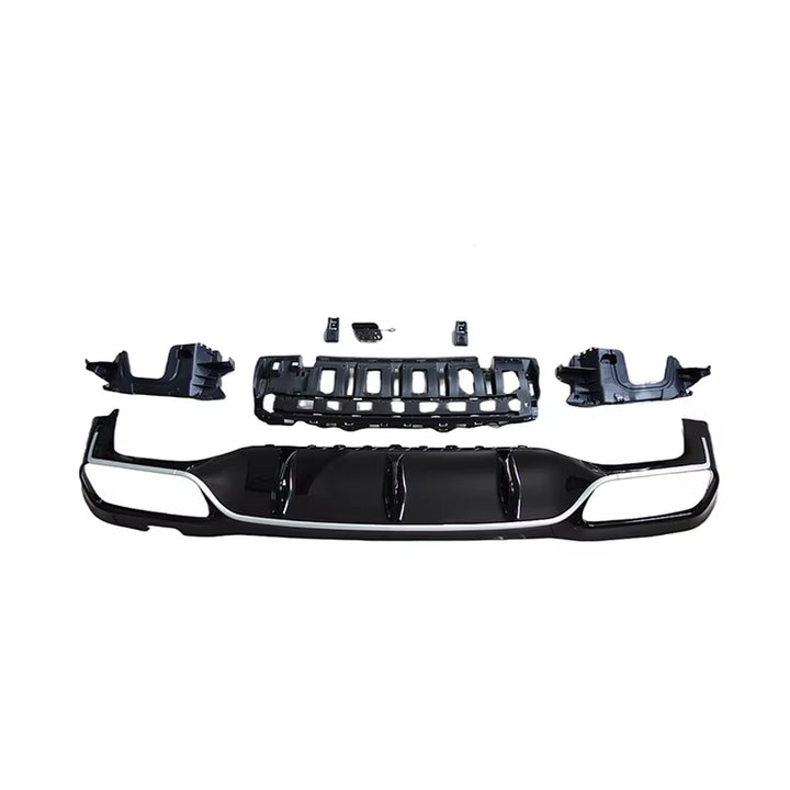 Factory Outlets E63 Style Car Bumper  Rear Diffuser for BENZ W213 AMG Sedan 2017+