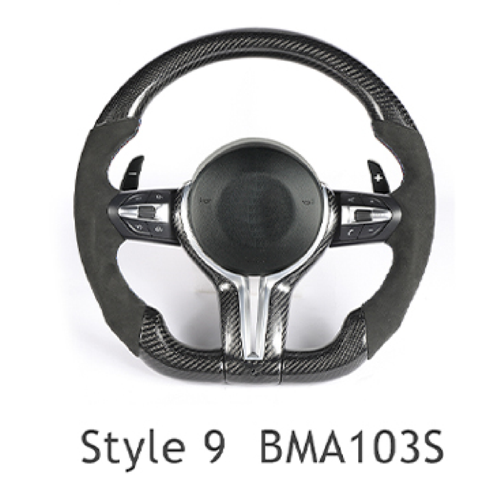Car Craft Compatible With Bmw 3 Series E90 E91 E92 E93 2006-2012 X5 E70 X6 E71 2006-2014 Z4 E89 2009-2016 X1 E84 2010-2016 Upgraded Custom M Sports M3 M5 Full Steering Wheel Style 9 Bma103s CC-8034 - CAR CRAFT INDIA