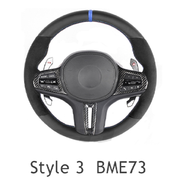 Car Craft Compatible With Bmw 3 Series E90 E91 E92 E93 2006-2012 X5 E70 X6 E71 2006-2014 Z4 E89 2009-2016 X1 E84 2010-2016 Upgraded Custom M Sports M3 M5 Full Steering Wheel Style 3 Bme73 CC-8043 - CAR CRAFT INDIA