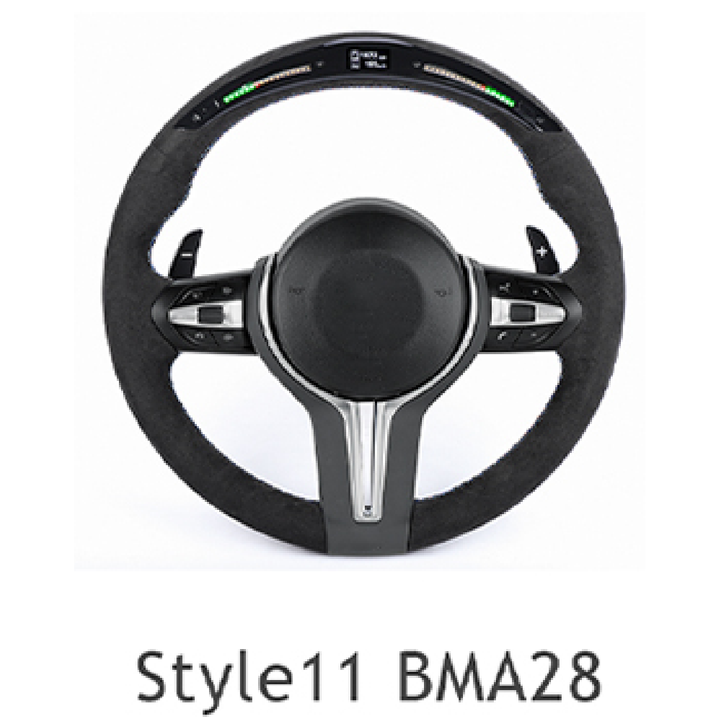 Car Craft Compatible With Bmw 3 Series E90 E91 E92 E93 2006-2012 X5 E70 X6 E71 2006-2014 Z4 E89 2009-2016 X1 E84 2010-2016 Upgraded Custom M Sports M3 M5 Full Steering Wheel Style 11 Bma28 CC-8022 - CAR CRAFT INDIA