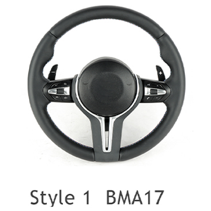 Car Craft Compatible With Bmw 3 Series E90 E91 E92 E93 2006-2012 X5 E70 X6 E71 2006-2014 Z4 E89 2009-2016 X1 E84 2010-2016 Upgraded Custom M Sports M3 M5 Full Steering Wheel Style 1 Bma17 CC-8001 - CAR CRAFT INDIA