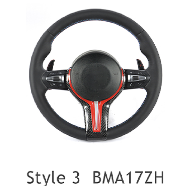 Car Craft Compatible With Bmw 3 Series E90 E91 E92 E93 2006-2012 X5 E70 X6 E71 2006-2014 Z4 E89 2009-2016 X1 E84 2010-2016 Upgraded Custom M Sports M3 M5 Full Steering Wheel Style 3 Bma17zh CC-8007 - CAR CRAFT INDIA