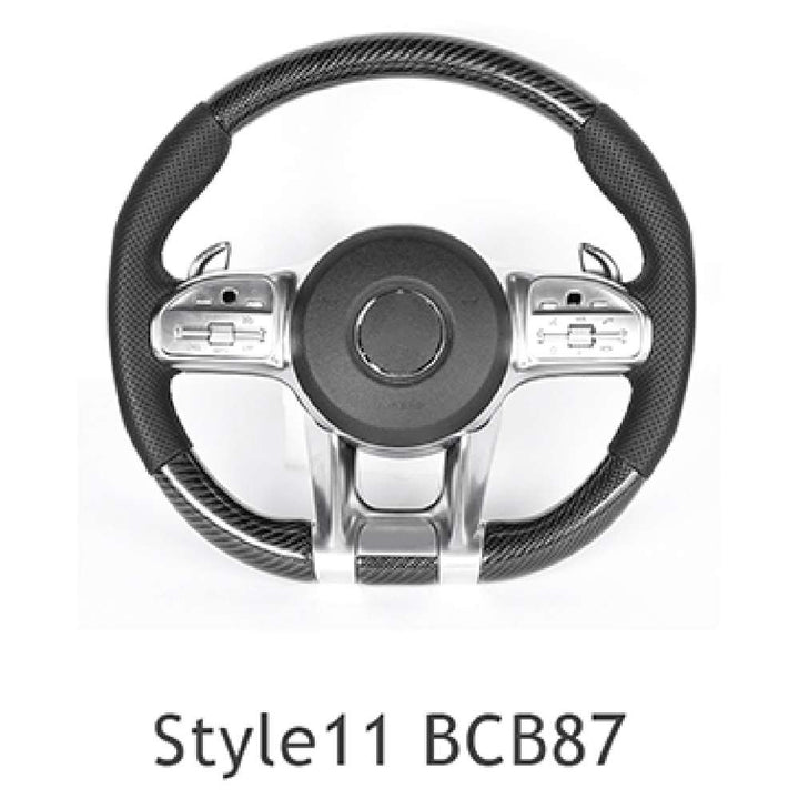 Car Craft Compatible With Mercedes A B C E S G V M Class Ml Gl Gla Glb Glc Gle Gls Slk G55 G63 G Wagon Eqs Upgraded Custom Amg Brabus Maybach Full Steering Wheel Style1 1 Bcb87 CC-8129 - CAR CRAFT INDIA