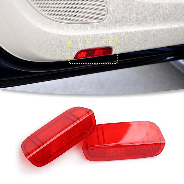 Car Craft Compatible With Volkswagen Lamando Cc Tiguan 10-25 Passat Tayron Tharu 19-25 T-roc Talagon Tavendor Magotan Touran Sagitar Jetta 06-25 Golf Superb 09-25 Door Shdow Light Lamp Cover 1kd947419 - CAR CRAFT INDIA