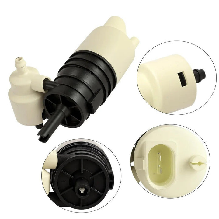 Car Craft Compatible With Mercedes Benz C E Class W205 C205 W213 Glc W253 X253 2016-2023 Gls Gle W166 2016-2019 Car Windshield Windscreen Washer Pump 0998660021 2058660000 - CAR CRAFT INDIA
