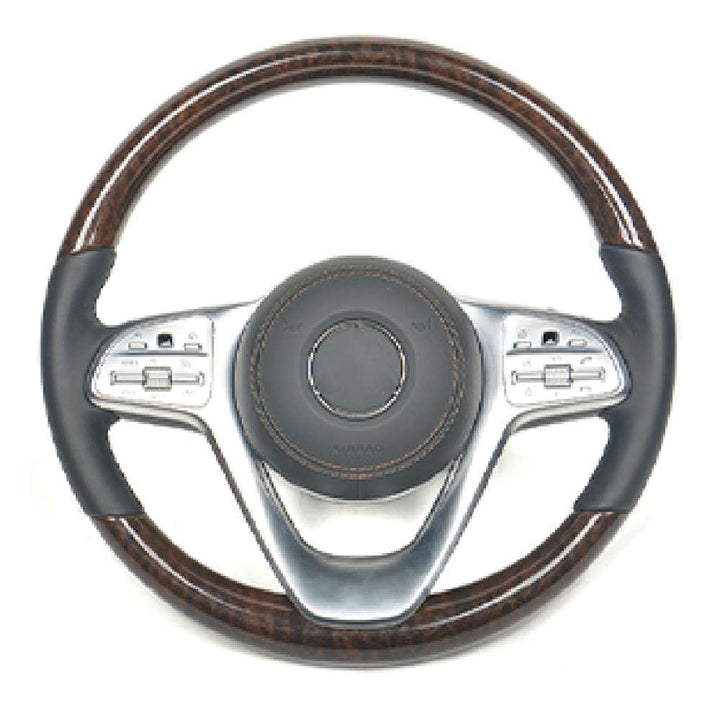 Car Craft Compatible With Mercedes A B C E S G V M Class Ml Gl Gla Glb Glc Gle Gls Slk G55 G63 G Wagon Eqs Upgraded Custom Amg Brabus Maybach Full Steering Wheel Style 1bcg48 CC-8157 - CAR CRAFT INDIA