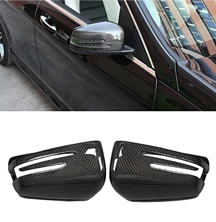 Car Craft Compatible With Mercedes A Class W176 B Class W246 13-18 C Class W204 08-14 E Class W212 10-15 S Class W221 10-14 Cla W117 Gla W156 14-18 Side Rear View Mirror Cover Glossy Black Zst-167gb - CAR CRAFT INDIA