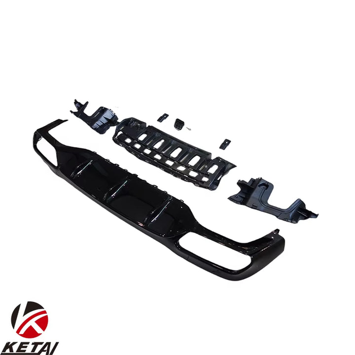 Factory Outlets E63 Style Car Bumper  Rear Diffuser for BENZ W213 AMG Sedan 2017+