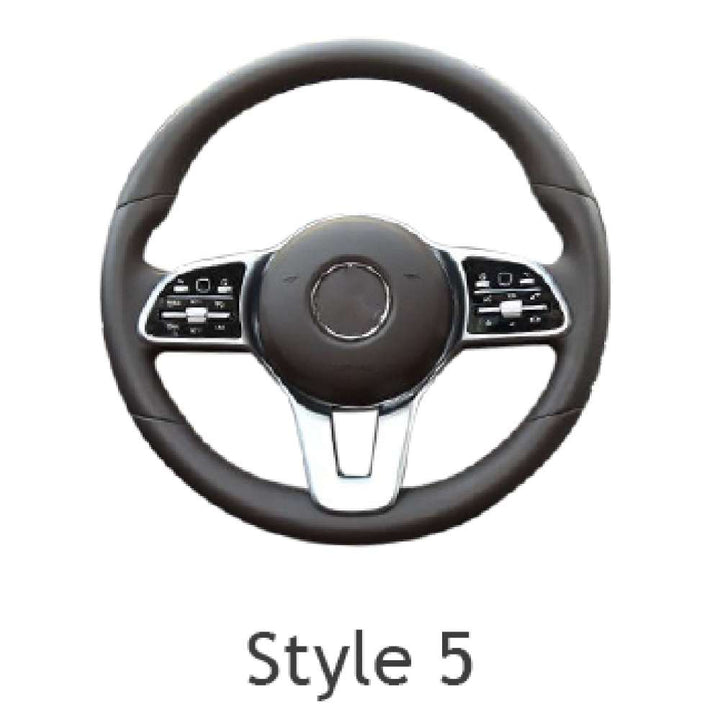 Car Craft Compatible With Mercedes A B C E S G V M Class Ml Gl Gla Glb Glc Gle Gls Slk G55 G63 G Wagon Eqs Upgraded Custom Amg Brabus Maybach Full Steering Wheel Style 5 CC-8155 - CAR CRAFT INDIA