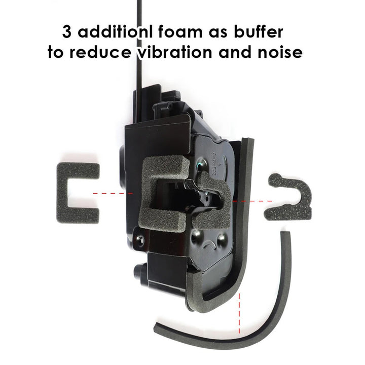 Car Craft Compatible With Mercedes Benz A Class W177 B Class W247 Gla X247 Glb W247 2019-2024 Glc W254 X254 2023+ C Class W206 2022-2024 Electric Suction Door Lock Soft Door Close Sab-z07 - CAR CRAFT INDIA