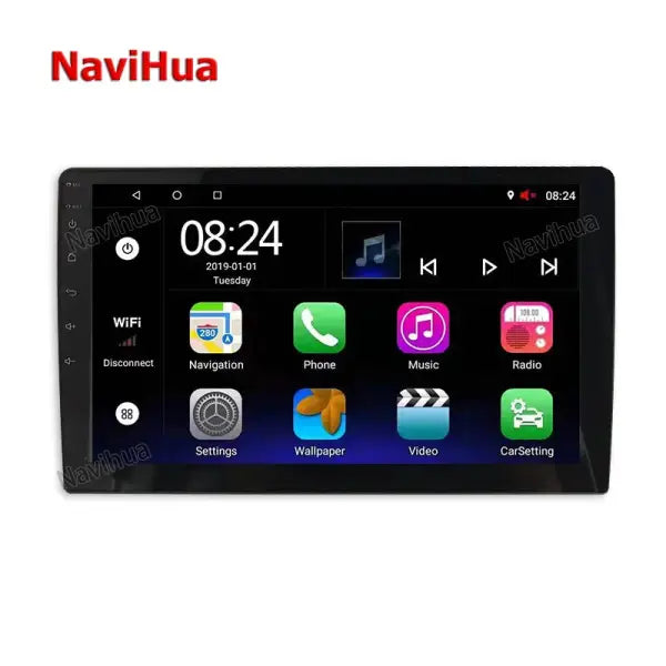 9 Inch Autoradio GPS Android Car Stereo Multimedia System IPS Screen Display Car DVD Panel Double Din Universal for Car