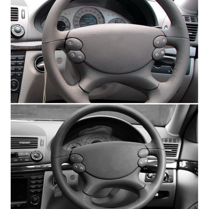 Car Craft Steering Wheel Knob Button Compatible With Mercedes E Class W211 2006-2009 Cls W218 Steering Wheel Knob Button Black 23082023109116-t2 Right CC-2734 - CAR CRAFT INDIA