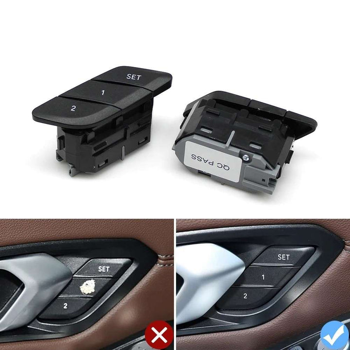 Car Craft Compatible With Bmw 1 Series F40 19-24 2 Series G42 F44 G87 20-25 3 Series G20 G28 G80 19-25 X3 X4 G01 G02 G08 18-23 Z4 G29 19-24 Seat Adjustment Memory Switch Button Assembly 61317937969 - CAR CRAFT INDIA