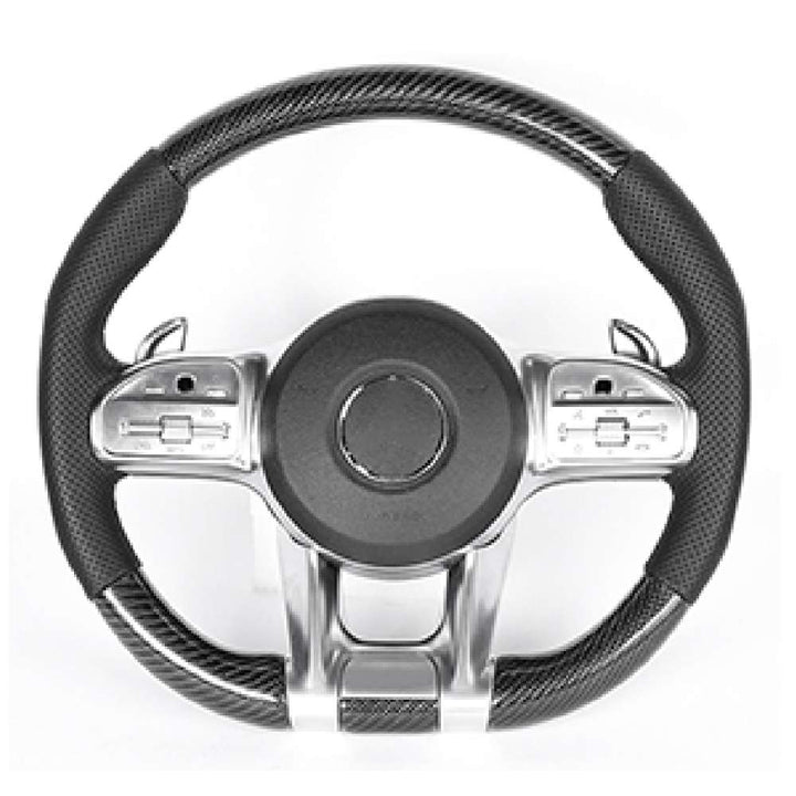 Car Craft Compatible With Mercedes A B C E S G V M Class Ml Gl Gla Glb Glc Gle Gls Slk G55 G63 G Wagon Eqs Upgraded Custom Amg Brabus Maybach Full Steering Wheel Style1 1 Bcb87 CC-8129 - CAR CRAFT INDIA