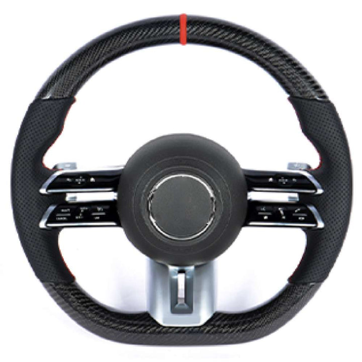 Car Craft Compatible With Mercedes A B C E S G V M Class Ml Gl Gla Glb Glc Gle Gls Slk G55 G63 G Wagon Eqs Upgraded Custom Amg Brabus Maybach Full Steering Wheel Style 3bcd105 CC-8141 - CAR CRAFT INDIA