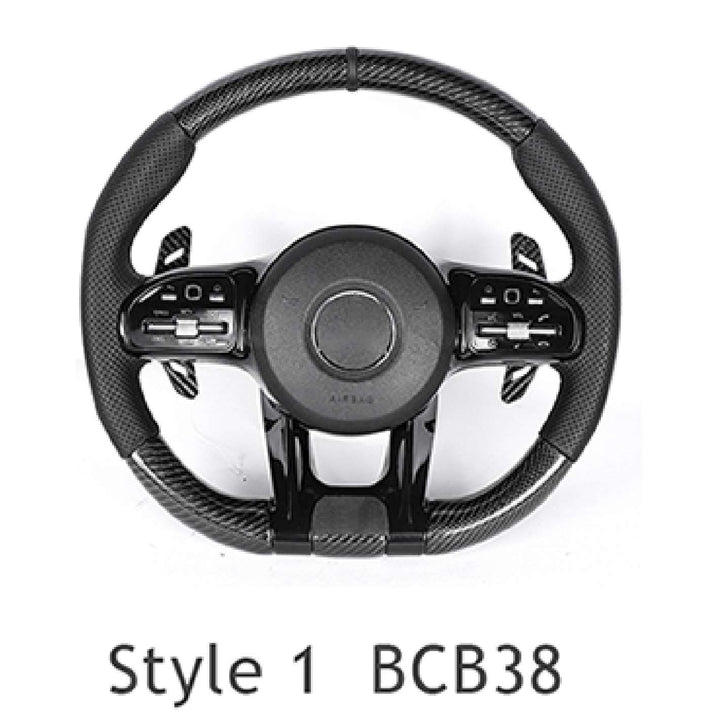 Car Craft Compatible With Mercedes A B C E S G V M Class Ml Gl Gla Glb Glc Gle Gls Slk G55 G63 G Wagon Eqs Upgraded Custom Amg Brabus Maybach Full Steering Wheel Style 1bcb38 CC-8160 - CAR CRAFT INDIA