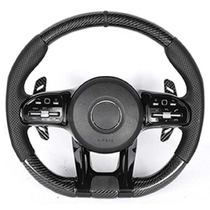 Car Craft Compatible With Mercedes A B C E S G V M Class Ml Gl Gla Glb Glc Gle Gls Slk G55 G63 G Wagon Eqs Upgraded Custom Amg Brabus Maybach Full Steering Wheel Style 1bcb38 CC-8160 - CAR CRAFT INDIA