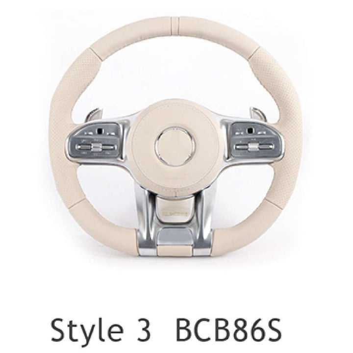 Car Craft Compatible With Mercedes A B C E S G V M Class Ml Gl Gla Glb Glc Gle Gls Slk G55 G63 G Wagon Eqs Upgraded Custom Amg Brabus Maybach Full Steering Wheel Style 3bcb86s CC-8121 - CAR CRAFT INDIA