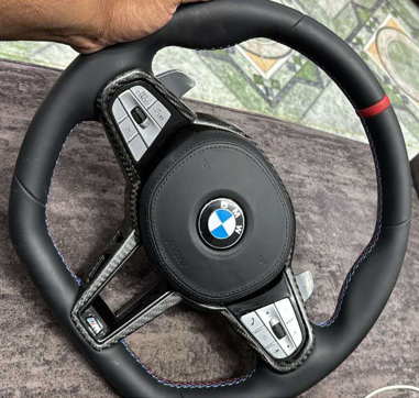 Car Craft Compatible With Bmw 3 Series E90 E91 E92 E93 2006-2012 X5 E70 X6 E71 2006-2014 Z4 E89 2009-2016 X1 E84 2010-2016 Upgraded Custom M Sports M3 M5 Full Steering Wheel G60 Style CC-8058 - CAR CRAFT INDIA