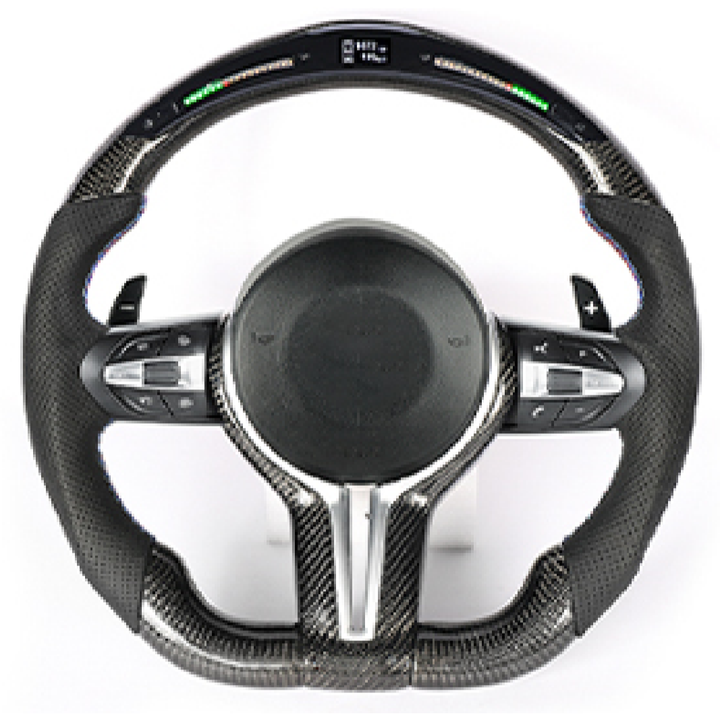 Car Craft Compatible With Bmw 3 Series E90 E91 E92 E93 2006-2012 X5 E70 X6 E71 2006-2014 Z4 E89 2009-2016 X1 E84 2010-2016 Upgraded Custom M Sports M3 M5 Full Steering Wheel Style 8 Bma26s CC-8031 - CAR CRAFT INDIA