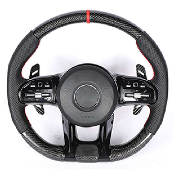 Car Craft Compatible With Mercedes A B C E S G V M Class Ml Gl Gla Glb Glc Gle Gls Slk G55 G63 G Wagon Eqs Upgraded Custom Amg Brabus Maybach Full Steering Wheel Style 2bcb39 CC-8131 - CAR CRAFT INDIA