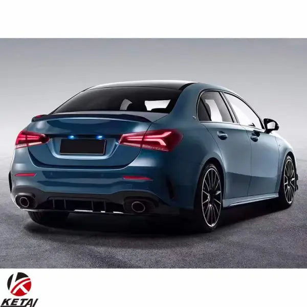A-Class W177 A35 Body Kit Rear Diffuser with Tips for A180