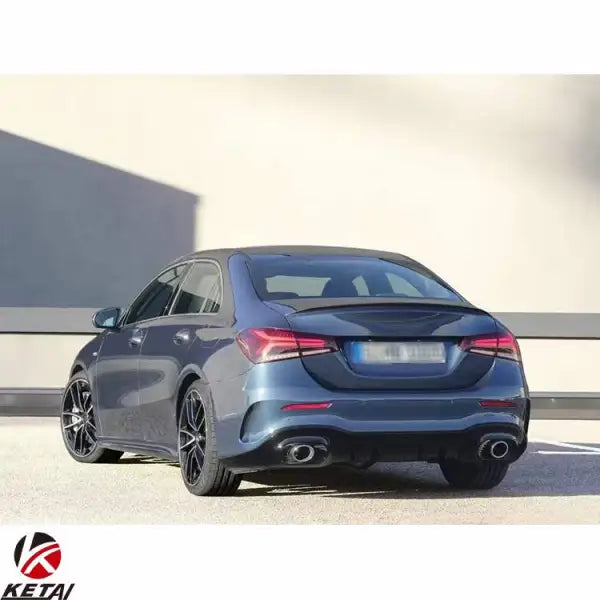 A-Class W177 A35 Body Kit Rear Diffuser with Tips for A180