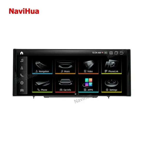 A7 Model 10.25'' Android 10 Car DVD Multimedia Player with GPS Navigation Wifi Carplay BT for Audi A6L 2012-2018