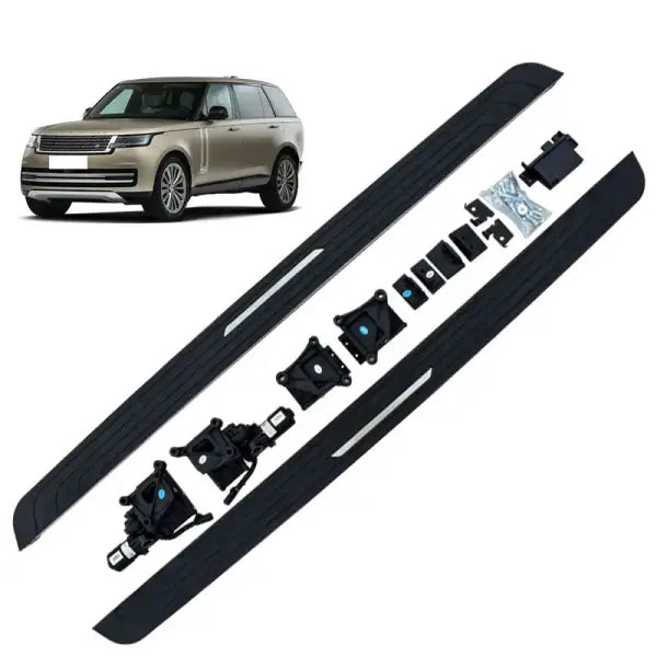Aluminum Alloy Style Power Running Boards for Range Rover Vogue LWB 2023 Electric Side Step Auto Parts Long Wheel Base
