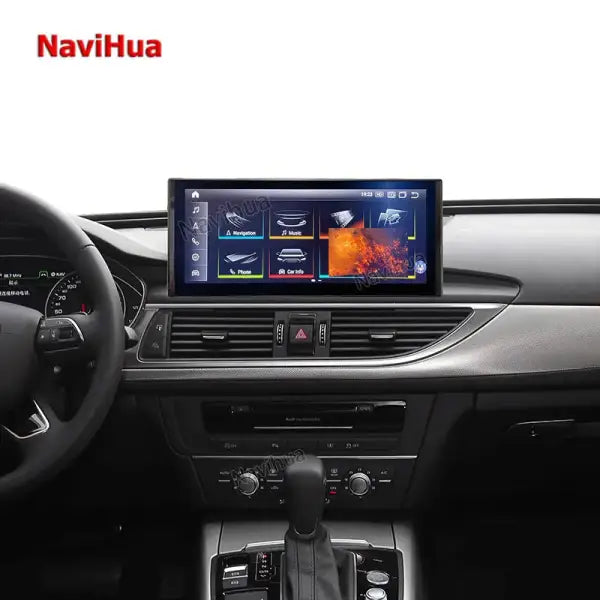 Android 10.25 Inch Octa Core Car DVD Multimedia Player Head Unit Auto Radio GPS Navigation for Audi A6L-A7 2012-2018
