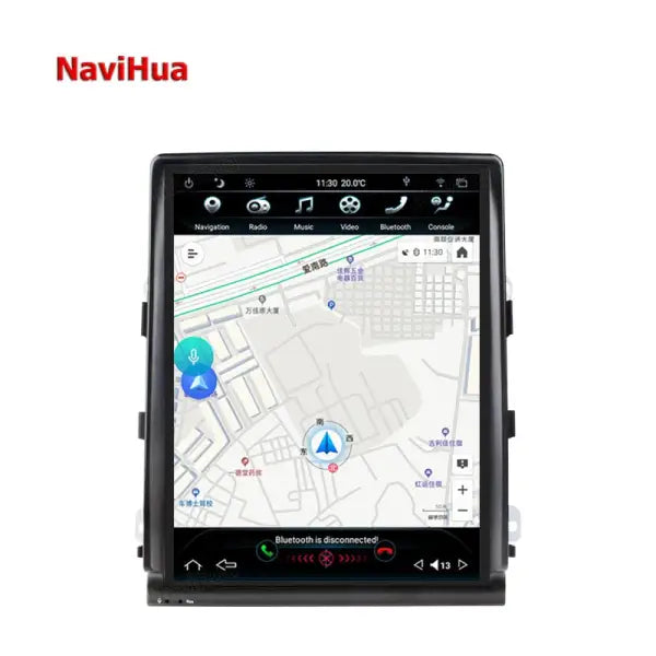 Android 10.4 Inch Touch Vertical Screen Car DVD Player Car Stereo Radio System for Tesla Style Porsche Cayenne 2011-2016