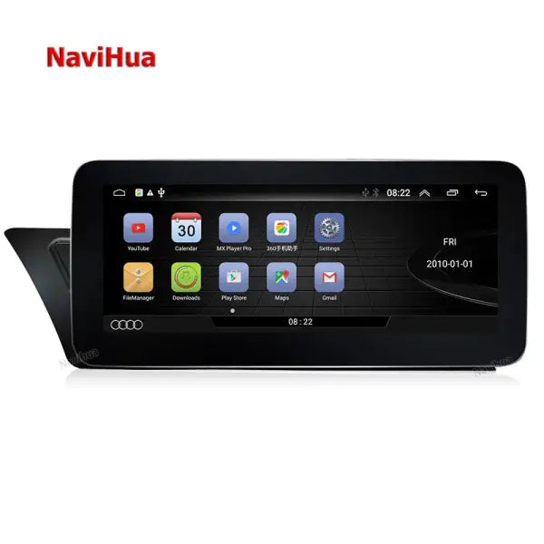 Android 10 IPS Touch Screen 10.25 Inch Car GPS Navigation Radio DVD Multimedia Player for Audi A4 A4L A5 S5 2009-2016