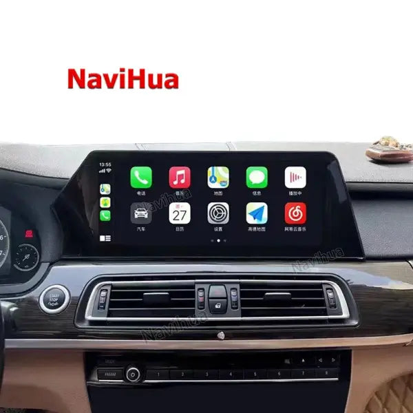 Android 11 Touch Screen Car DVD Player for BMW 7 Series E38 2009 2015 F01 F02 Android Carplay CIC NBT Auto Car Radio