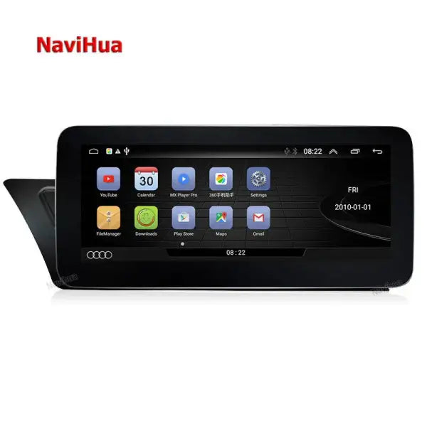 Android IPS Screen 10.25 Inch Car Stereo GPS Navigation Radio DVD Multimedia Player for Audi A4 A4L A5 S5 2009-2016
