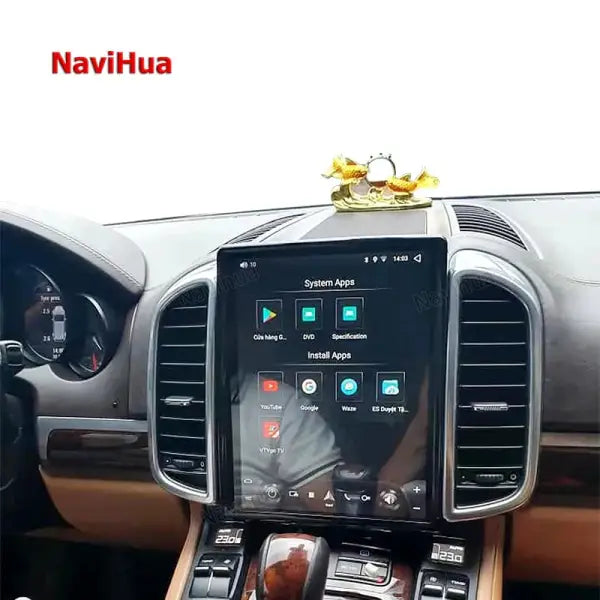 Android Multimedia Car Stereo Radio Touch Screen GPS Navigation System Car DVD Player for Tesla Style Porsche Panamera