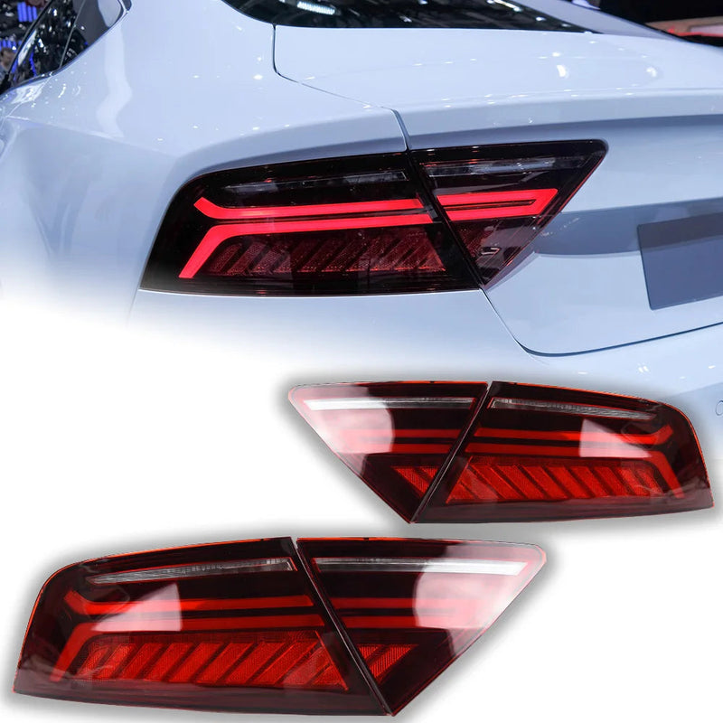 Audi A7 Tail Lights 2011-2018 RS7 LED Tail Light Rear Lamp DRL Dynamic Signal Reverse Automotive