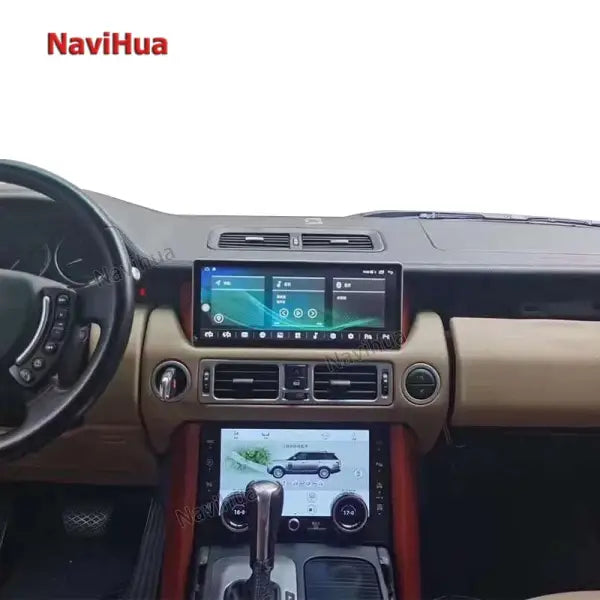 Car AC Screen Panel Car Radio 10 Inch IPS Touch Screen Auto Electronics Air Conditioning for Range Rover Vogue L322