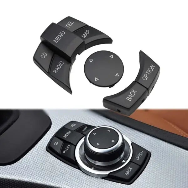 Car Craft 3 Series Cic Multimedia Button Compatible With Bmw