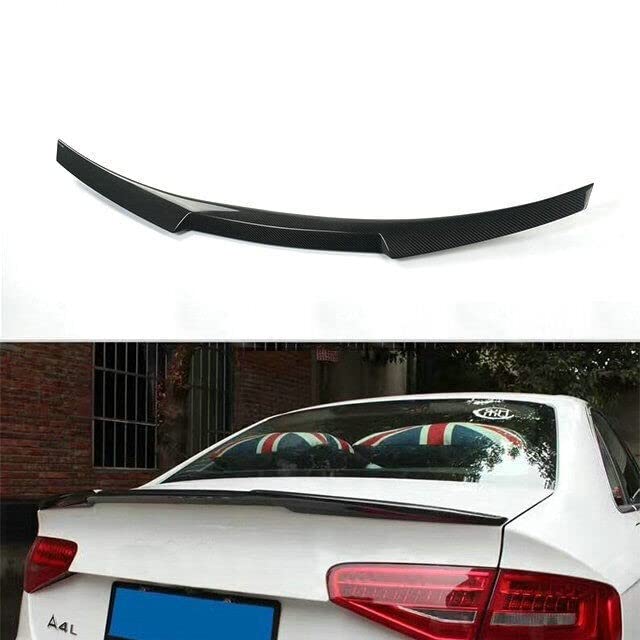 Car Craft A4 Spoiler Trunk Spoiler Compatible with Audi A4